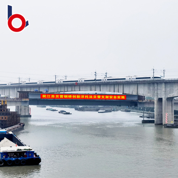 Join Hands For Innovation the project of steel box beams 1800 tons in weight crossing the canal 680m long by floatover method achieves complete success